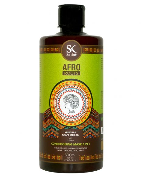 Mascara acondicionadora humectante AFRO ROOTS 500 ml Sarahk