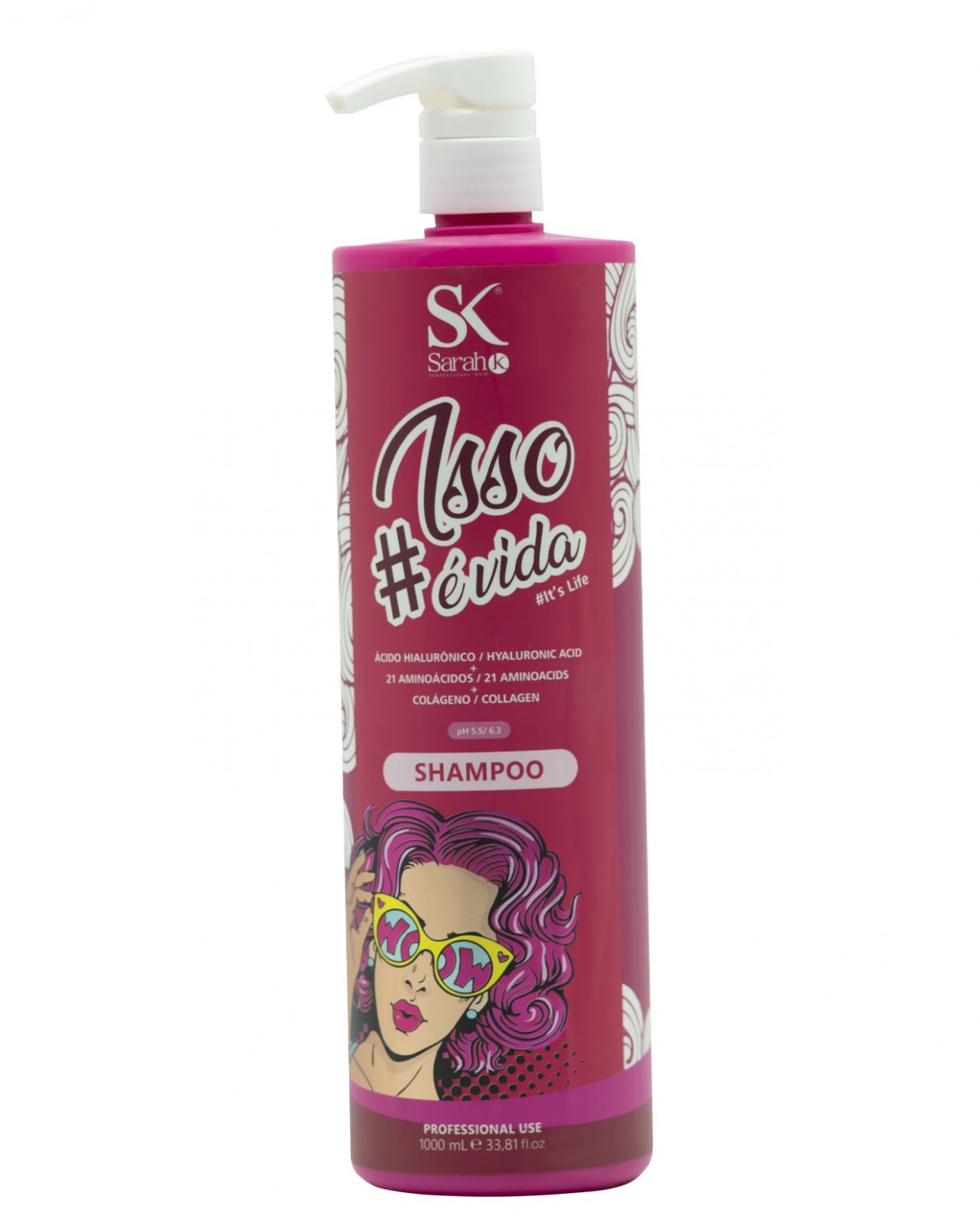 Shampoo Isso é Vida SarahK 1000 ml SarahkChile